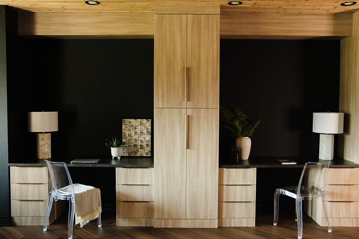 Moody Basement Office