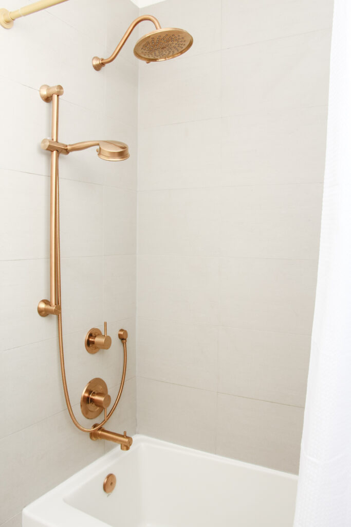 Gold Shower Hardware