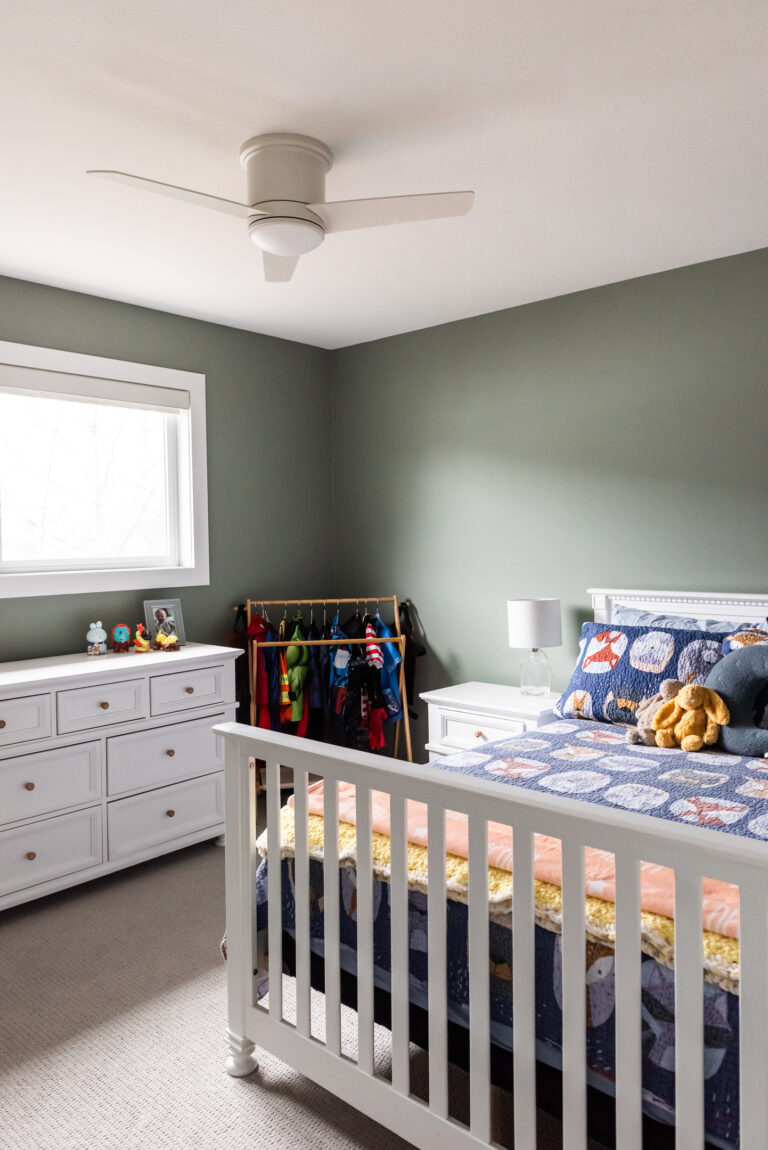 boys bedroom olive green