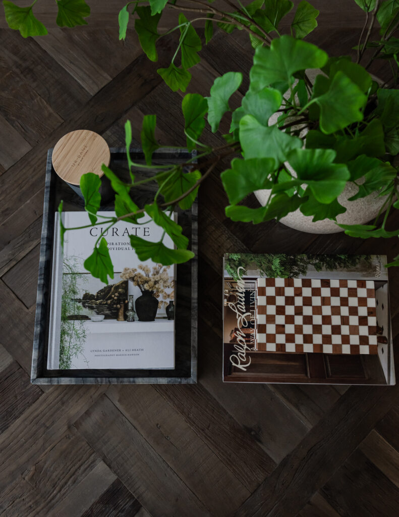 Living Room coffee table styling